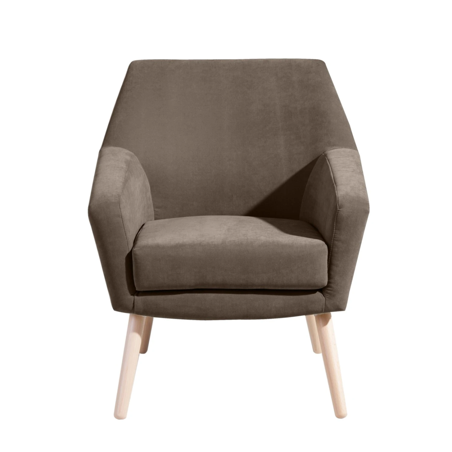 Max Winzer Cocktailsessel ALEGRO - sahara - Veloursstoff 2 Max Winzer Cocktailsessel ALEGRO - sahara - Veloursstoff – Bild 2