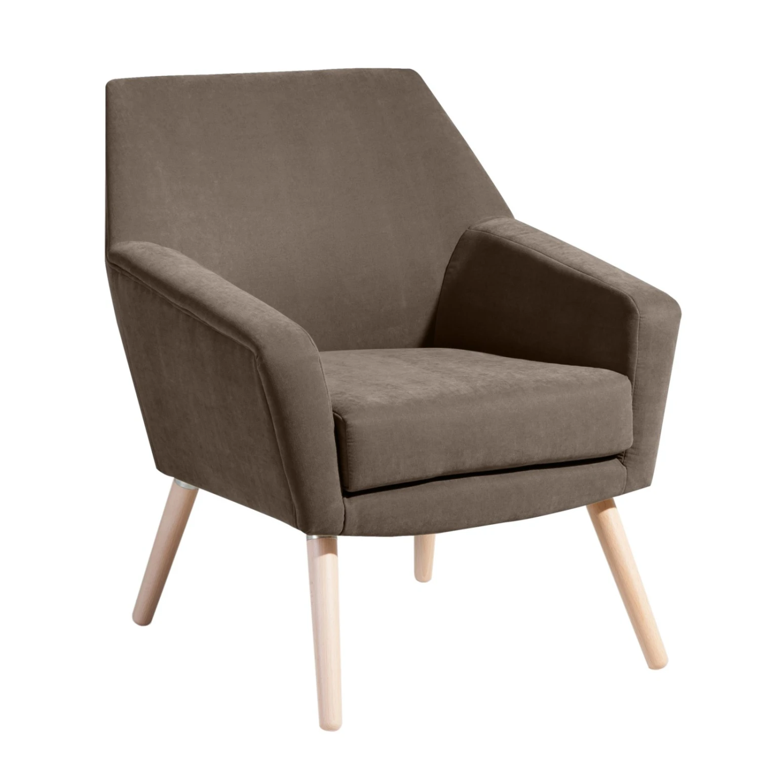 Max Winzer Cocktailsessel ALEGRO - sahara - Veloursstoff 1 Max Winzer Cocktailsessel ALEGRO - sahara - Veloursstoff