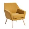 Max Winzer Cocktailsessel ALEGRO - mais - Veloursstoff
