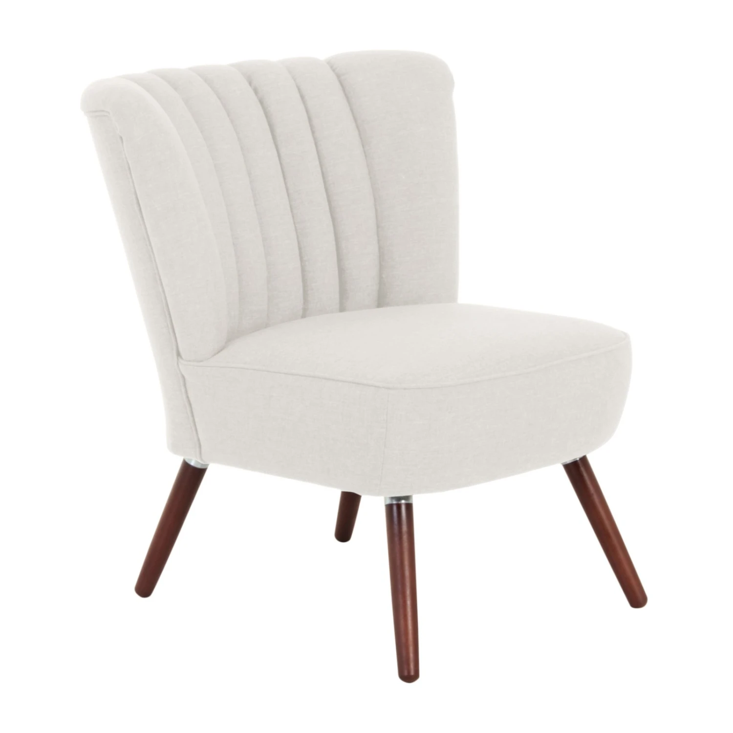 Max Winzer Cocktailsessel - creme - Leinenoptik - Pfeifennähte 1 Max Winzer Cocktailsessel - creme - Leinenoptik - Pfeifennähte