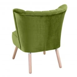 Max Winzer Cocktailsessel - oliv - Samtvelours - Pfeifennähte -Wohnzimmer Verkäufe 9002959300 03 1600Wx1600H
