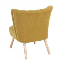 Max Winzer Cocktailsessel - mais - Veloursstoff - Pfeifennähte -Wohnzimmer Verkäufe 9002962600 03 1600Wx1600H