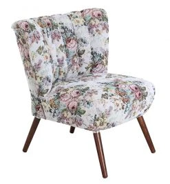 Max Winzer Cocktailsessel - rose - Flachgewebe - Pfeifennähte