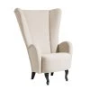 Max Winzer Sessel - creme - Leinenoptik - Hochlehner