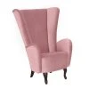 Max Winzer Sessel - rose - Samtvelours - Hochlehner