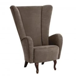 Max Winzer Sessel - sahara - Veloursstoff - Hochlehner