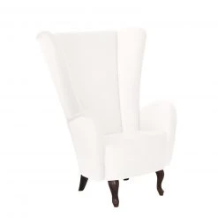 Max Winzer Sessel - creme - Veloursstoff - Hochlehner