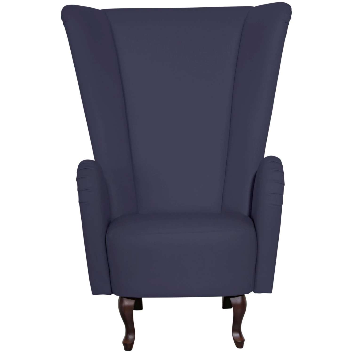 Max Winzer Sessel - dunkelblau - Kunstleder - Hochlehner 2 Max Winzer Sessel - dunkelblau - Kunstleder - Hochlehner – Bild 2