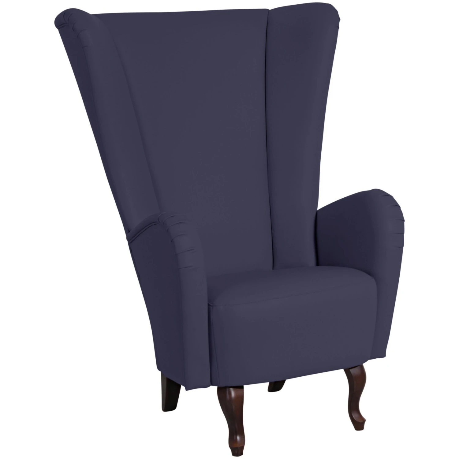 Max Winzer Sessel - dunkelblau - Kunstleder - Hochlehner 1 Max Winzer Sessel - dunkelblau - Kunstleder - Hochlehner