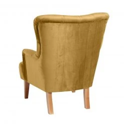 Max Winzer Ohrensessel - mais - Samtvelours - Massivholz -Wohnzimmer Verkäufe 9002972000 04 1600Wx1600H