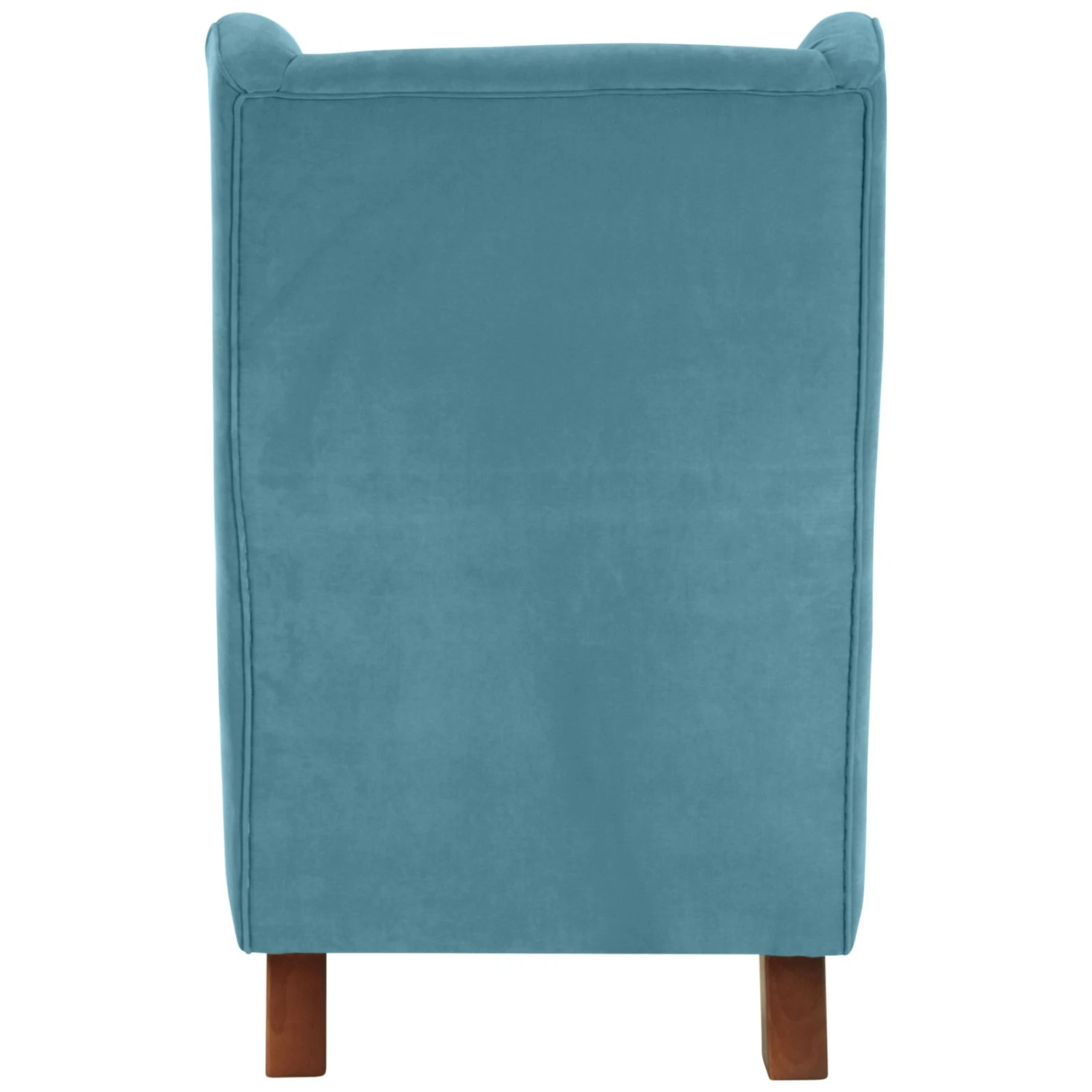 Max Winzer Ohrensessel - petrol - Veloursstoff - mit Keder 4 Max Winzer Ohrensessel - petrol - Veloursstoff - mit Keder – Bild 4