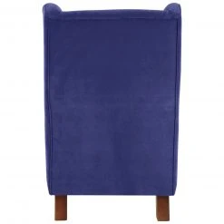 Max Winzer Ohrensessel - blau - Veloursstoff - mit Keder -Wohnzimmer Verkäufe 9002990500 03 1600Wx1600H