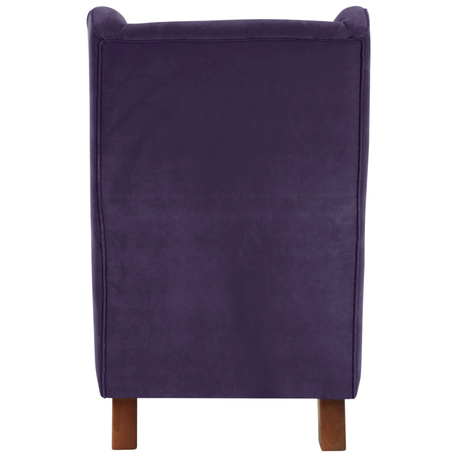 Max Winzer Ohrensessel - violett - Veloursstoff - mit Keder 3 Max Winzer Ohrensessel - violett - Veloursstoff - mit Keder – Bild 3