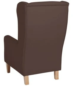 Max Winzer Ohrensessel - braun - Kunstleder - mit Keder -Wohnzimmer Verkäufe 9002991200 04 1600Wx1600H