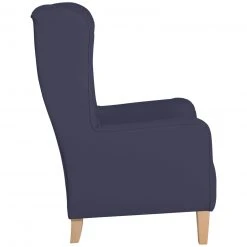 Max Winzer Ohrensessel - dunkelblau - Kunstleder - mit Keder -Wohnzimmer Verkäufe 9002991400 03 1600Wx1600H