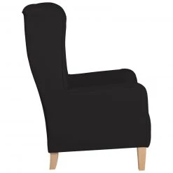 Max Winzer Ohrensessel - schwarz - Kunstleder - mit Keder -Wohnzimmer Verkäufe 9002991800 03 1600Wx1600H