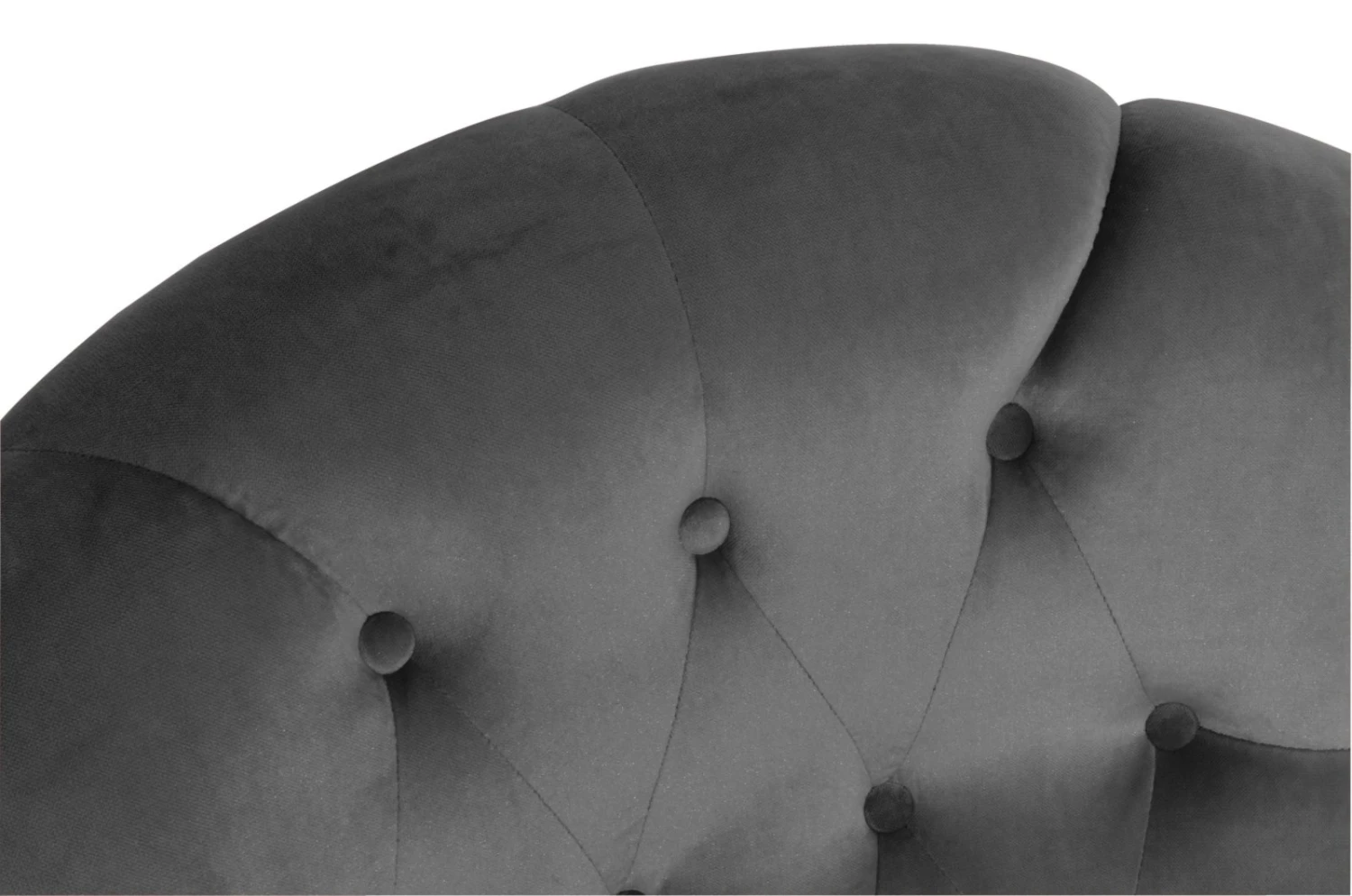 Max Winzer Sessel - anthrazit - Samtvelours - Buche massiv 3 Max Winzer Sessel - anthrazit - Samtvelours - Buche massiv – Bild 3