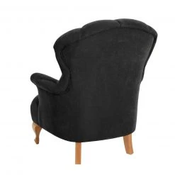 Max Winzer Sessel - schwarz - Velours - Buche massiv -Wohnzimmer Verkäufe 9002993800 03 1600Wx1600H