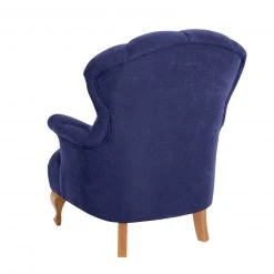 Max Winzer Sessel - blau - Velours - Buche massiv -Wohnzimmer Verkäufe 9002993900 03 1600Wx1600H