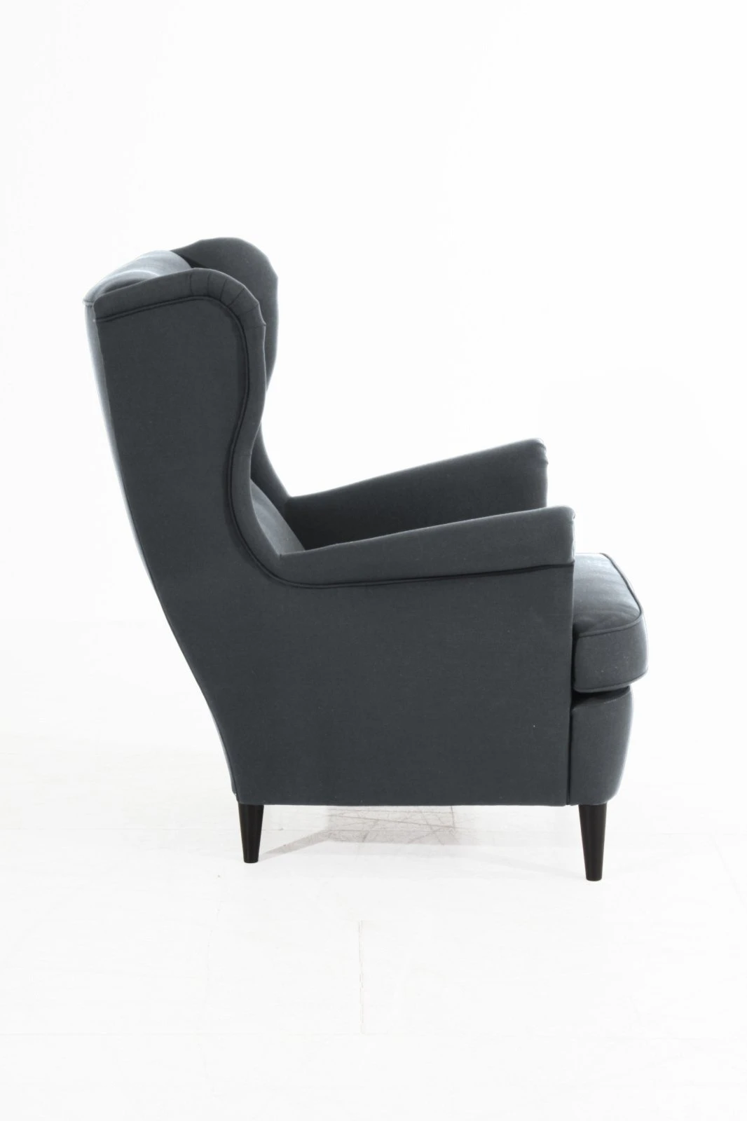 Max Winzer Ohrensessel - anthrazit - Flachgewebe - Massivholz 3 Max Winzer Ohrensessel - anthrazit - Flachgewebe - Massivholz – Bild 3