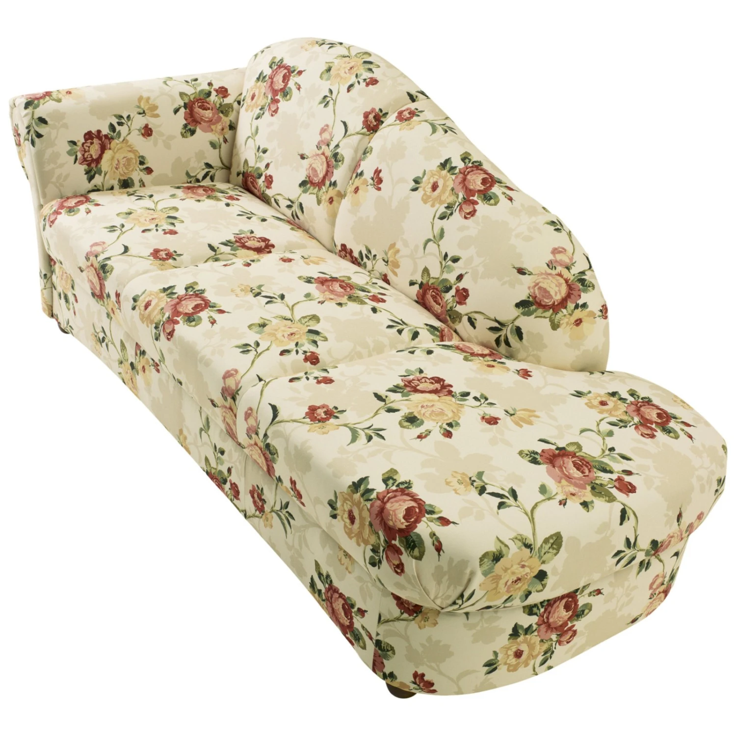 Max Winzer Vollpolsterrecamiere - Floral - beige-rot - Armlehne links 3 Max Winzer Vollpolsterrecamiere - Floral - beige-rot - Armlehne links – Bild 3