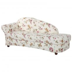 Max Winzer Vollpolsterrecamiere - Floral - weiß - Armlehne links