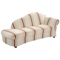 Max Winzer Vollpolsterrecamiere - Landhaus - weiß - Armlehne rechts