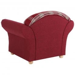 Max Winzer Sessel - rot kariert - Buche massiv -Wohnzimmer Verkäufe 9003002500 04 1600Wx1600H