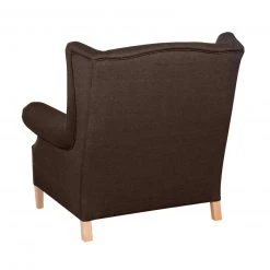Max Winzer Ohrenbackensessel - schoko - Flachgewebe - Massivholz -Wohnzimmer Verkäufe 9003006600 03 1600Wx1600H