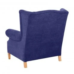 Max Winzer Ohrenbackensessel - blau - Veloursstoff - Massivholz 6 Max Winzer Ohrenbackensessel - blau - Veloursstoff - Massivholz -Wohnzimmer Verkäufe 9003008400 03 1600Wx1600H