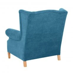 Max Winzer Ohrenbackensessel - petrol - Veloursstoff - Massivholz 6 Max Winzer Ohrenbackensessel - petrol - Veloursstoff - Massivholz -Wohnzimmer Verkäufe 9003008700 03 1600Wx1600H