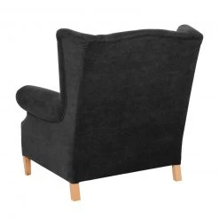 Max Winzer Ohrenbackensessel - schwarz - Veloursstoff - Massivholz -Wohnzimmer Verkäufe 9003008900 03 1600Wx1600H