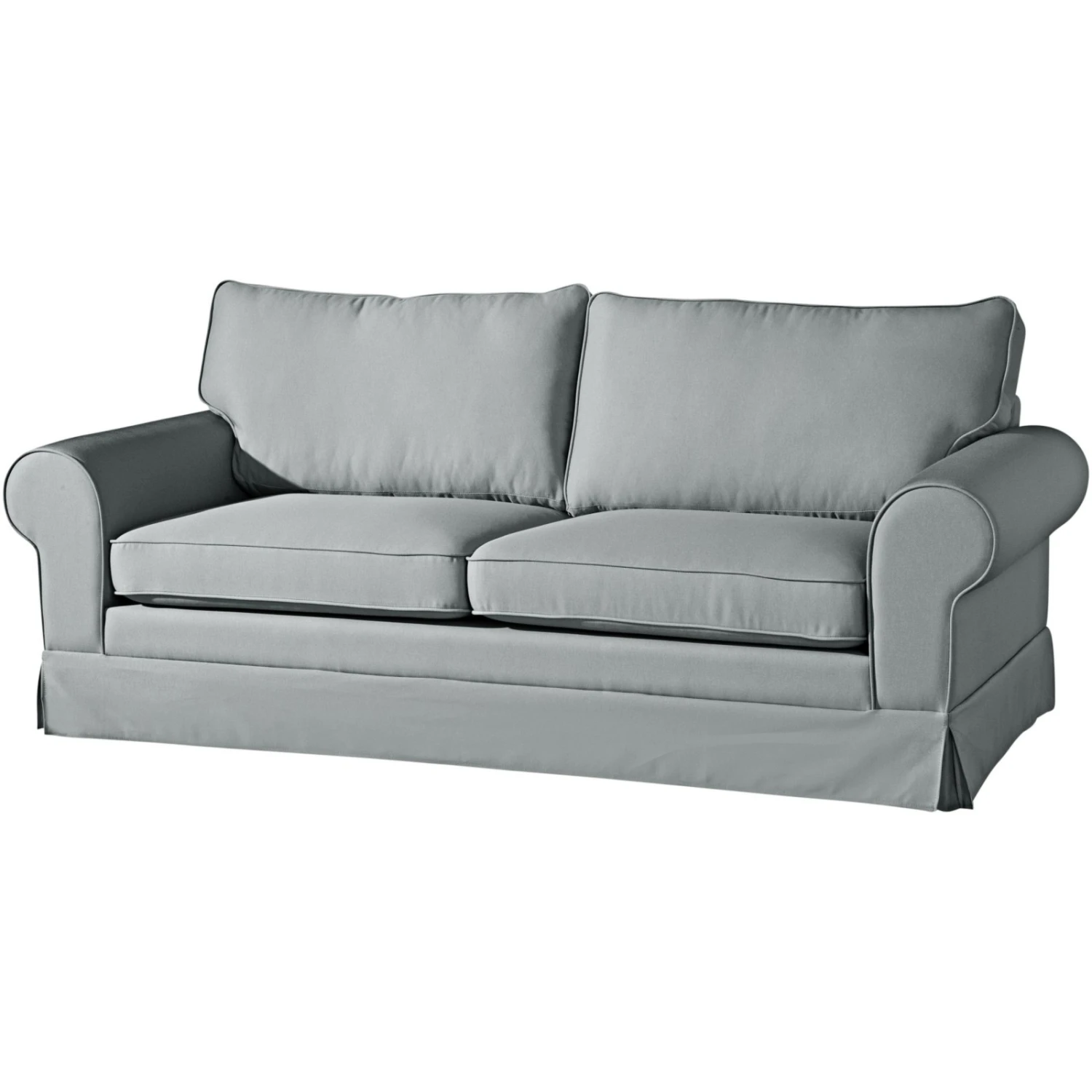 Max Winzer 3-Sitzer Sofa - grau - Flachgewebe in Leinenoptik 1 Max Winzer 3-Sitzer Sofa - grau - Flachgewebe in Leinenoptik