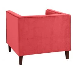 Max Winzer Cocktailsessel - rot - Samtvelours - mit Kissen -Wohnzimmer Verkäufe 9003024600 03 1600Wx1600H