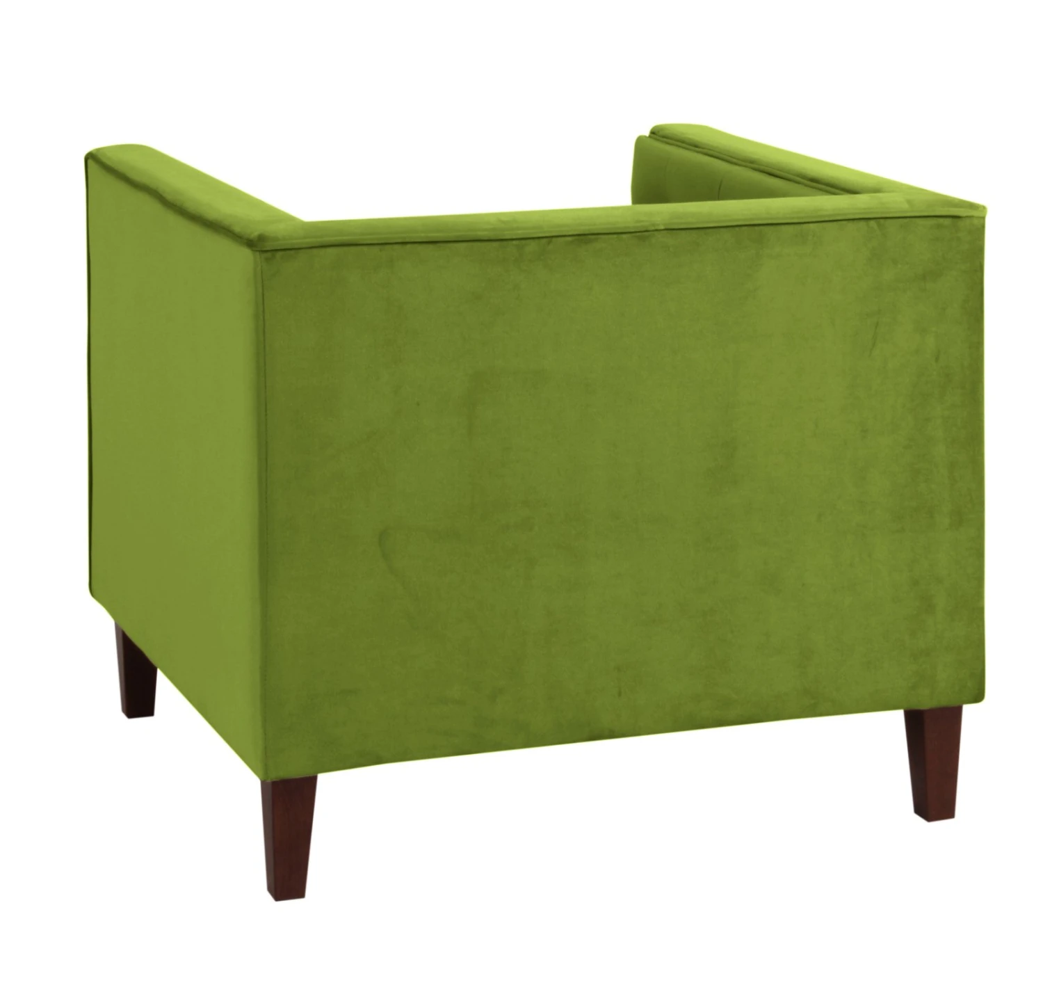 Max Winzer Cocktailsessel - oliv - Samtvelours - mit Kissen 3 Max Winzer Cocktailsessel - oliv - Samtvelours - mit Kissen – Bild 3