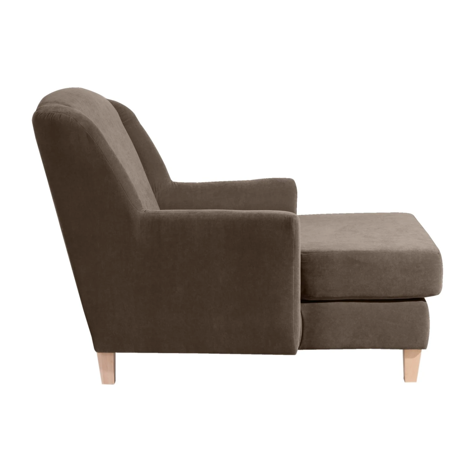 Max Winzer XXL-Sessel - sahara - Velours - mit Kissen 3 Max Winzer XXL-Sessel - sahara - Velours - mit Kissen – Bild 3