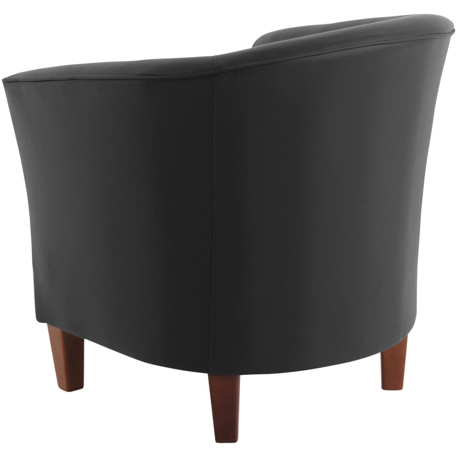 Max Winzer Cocktailsessel - schwarz - Nappaleder - Massivholz 4 Max Winzer Cocktailsessel - schwarz - Nappaleder - Massivholz – Bild 4