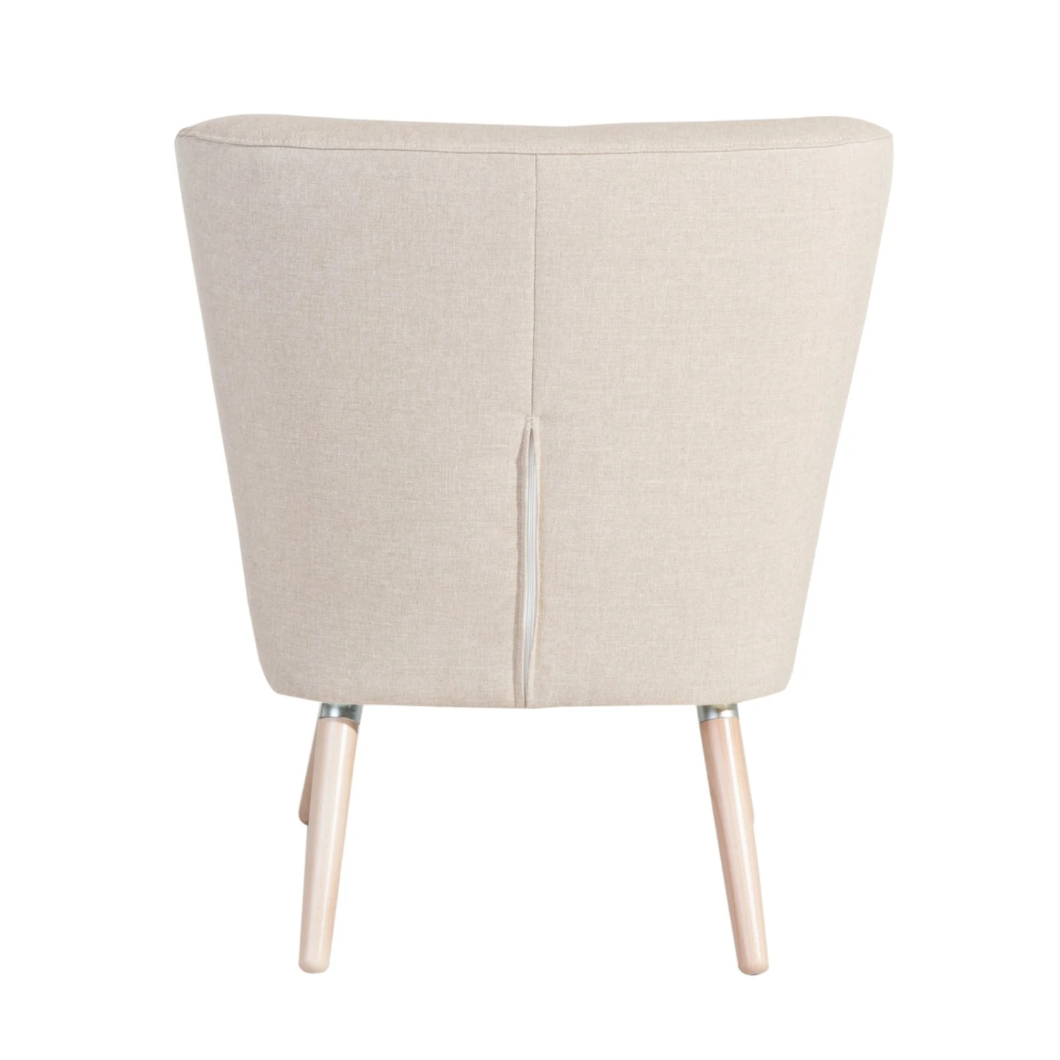 Max Winzer Cocktailsessel - creme - Flachgewebe - Massivholz 3 Max Winzer Cocktailsessel - creme - Flachgewebe - Massivholz – Bild 3