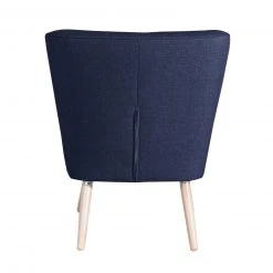 Max Winzer Cocktailsessel - dunkelblau - Flachgewebe - Massivholz -Wohnzimmer Verkäufe 9003084000 03 1600Wx1600H