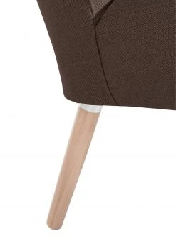 Max Winzer Cocktailsessel - schoko - Flachgewebe - Massivholz -Wohnzimmer Verkäufe 9003084500 04 1600Wx1600H