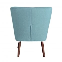Max Winzer Cocktailsessel - aqua - Flachgewebe - Füße Nussbaum dunkel -Wohnzimmer Verkäufe 9003084900 03 1600Wx1600H