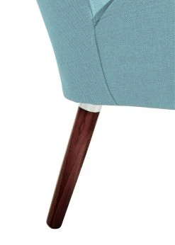 Max Winzer Cocktailsessel - aqua - Flachgewebe - Füße Nussbaum dunkel -Wohnzimmer Verkäufe 9003084900 04 1600Wx1600H