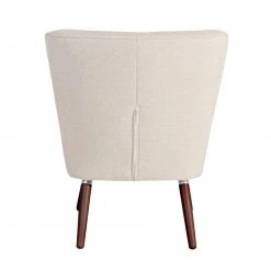 Max Winzer Cocktailsessel - creme - Flachgewebe - Füße Nussbaum dunkel -Wohnzimmer Verkäufe 9003085100 03 1600Wx1600H