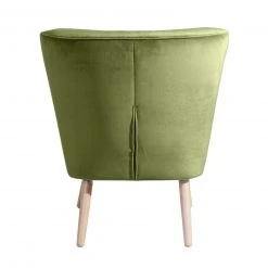 Max Winzer Cocktailsessel - oliv - Samtvelours - Massivholz -Wohnzimmer Verkäufe 9003085900 03 1600Wx1600H
