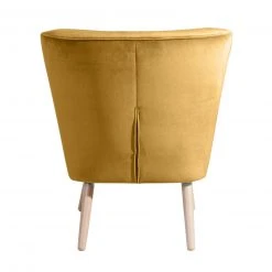 Max Winzer Cocktailsessel - mais - Samtvelours - Massivholz -Wohnzimmer Verkäufe 9003086000 03 1600Wx1600H