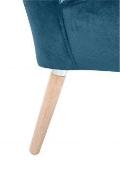 Max Winzer Cocktailsessel - petrol - Samtvelours - Massivholz -Wohnzimmer Verkäufe 9003086500 04 1600Wx1600H