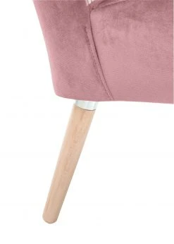 Max Winzer Cocktailsessel - rose - Samtvelours - Massivholz -Wohnzimmer Verkäufe 9003086600 04 1600Wx1600H