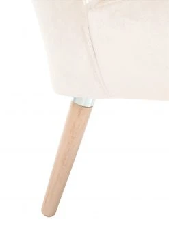 Max Winzer Cocktailsessel - creme - Samtvelours - Massivholz -Wohnzimmer Verkäufe 9003086800 04 1600Wx1600H