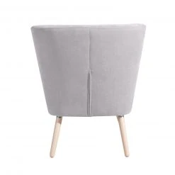 Max Winzer Cocktailsessel - silber - Veloursstoff - Massivholz -Wohnzimmer Verkäufe 9003088100 03 1600Wx1600H