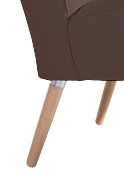 Max Winzer Cocktailsessel - braun - Kunstleder - Massivholz -Wohnzimmer Verkäufe 9003089200 04 1600Wx1600H